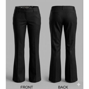 Guess Jeans Y2K Black Flare Dress Pants Stretch Trouser 29 8866-19
